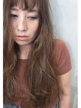 リアン ヘア ライム 豊橋(lien.hair rhyme) ハイライトで作る柔らかナチュラルベージュ