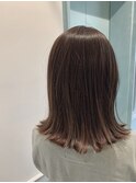 【Lond fleur石畑結華】ぱつっと切りっぱなしミディアム