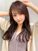 アフロート エル 錦糸町(AFLOAT L) 韓国/アッシュブラック/大人かわいい/モテ髪/前髪