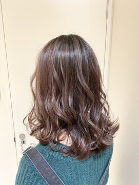 グランドール(Grandoll) ピンクベージュ×ハイライト