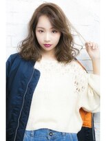 アジールヘア 東上野店(agir hair)&nbsp;エフォートレス　ミディ/クール大人可愛い