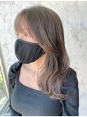 韓国風くびれレイヤーヘア