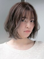 アース 新松戸店(HAIR&MAKE EARTH) ブリーチなし透明感カラー【スレートブルー】