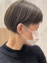 ロアン 福津店(roan)&nbsp;ハイライトショートボブ