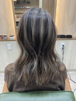 フラミンゴ ヘアデザイン&nbsp;エアタッチ（ベージュ）