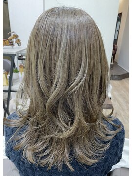 ヘアーデザイン サンニイイチヨン(HAIR DESIGN 3214) 上尾美容室/ハイライト/バレイヤージュ/デザインカラー