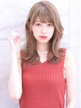 グランド(GRAND) ミディアム20代30代40代50代ストレートレイヤー前髪なし表参道