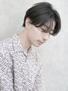 ジョエミバイアンアミ(joemi by Un ami) (joemi 新宿)センターパート マッシュ 前下がりマッシュ 近江