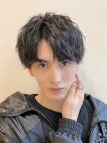 フィフス(fifth) 波巻きツイストスパイラルパーマツーブロック刈り上げ