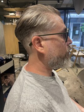 ビビト(bibito) bibito 7.3フェードツーブロック　グラデーションオールバック