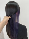 《CIEL由井》インナーカラー×ラベンダー