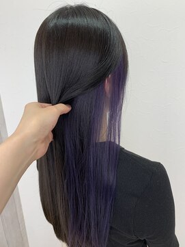 シエル 立川店(CIEL) 《CIEL由井》インナーカラー×ラベンダー