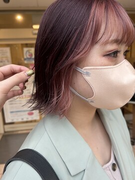 ヘアメイク ポルテ(HAIR MAKE PORTE) ピンク