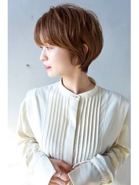 クレドガーデン 柏(CRED GARDEN) 前下がりショートボブ×厚め前髪×おフェロ/大人可愛い/柏