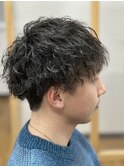 強めツイストスパイラルパーマ