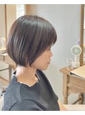 ◆大人ショートボブ×大人かわいいナチュラルくびれショート