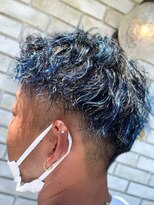 ヴィ 大宮(Vii)&nbsp;ダークアッシュ/カルマパーマ/アッシュブラック[メンズ/大宮]