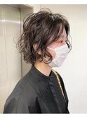 ショートヘア/ハンサムショート/ショートパーマ