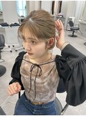 天神美容室×韓国ヘア×顔周りカット×レイヤー
