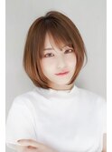 【GEEKS渋谷】レイヤーボブ/シルキーベージュ/20代30代/夏カラー