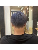 ビー オン ディー ヘア 池袋(BonD hair)&nbsp;ネイビーグレージュ【池袋/髪質改善/ハイライト】