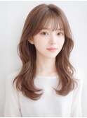 神戸三宮　韓国風レイヤーカット、顔まわりカット