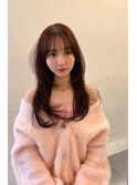 24Dレイヤー_メルティカラーフェミニンロング似合わせカット