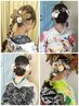◇成人式用◇振袖着付+ヘアセット+メイク
