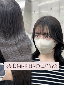 エヌアイ オモテサンドウ(ni omotesando) 8トーン以下の暗めブラウン♪ 会社規定も大丈夫です！