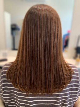 ヴォーグ(Vogue)の写真/ストレートパーマ専門資格を持ったスタイリストがあなたの髪を美しく整える。ダメージレスな施術も嬉しい♪