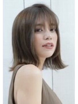 ナオシ エリアツー 北大和店(nao c area2) 【奈良/北生駒nao*c】ひし形シルエット切りっ放し外ハネミディー