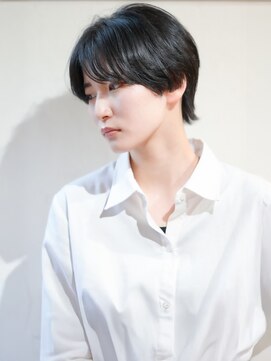 ムクヘアー(muk hair) ハンサムショート×ナチュラルブラック