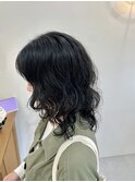 ミディアムパーマ