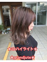 グランジュテ(grandjute)&nbsp;デジタルパーマ　髪質改善トリートメント　カラー　韓国　ボブ