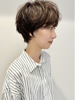 キャパ テリハ(CAPA TERIHA)の写真/【半個室】骨格や髪質を見極めたカットで、どこから見ても美しいシルエットを実現♪褒められショートへ＊