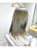 ファッションカラー　ロング