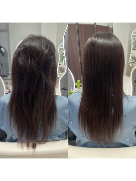 エクララ(eclala) 〈細毛×軟毛×うねり強〉ダメージに繊細な髪質【美髪矯正】