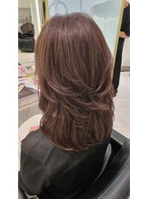 六本木美容室 白金店 大人女性ツヤ髪レイヤーカット