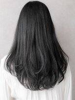 カバーヘア イヴ 戸頭店(COVER HAIR EVE) 大人美人黒髪アッシュ毛先パーマレイヤーロング312W戸頭30代40代