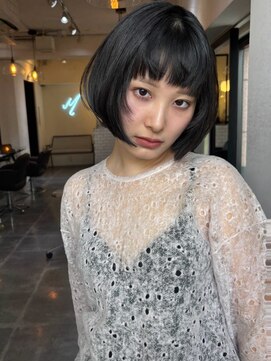 サロンドミルク 溝の口店(salon de MiLK) ポイントレイヤーボブ