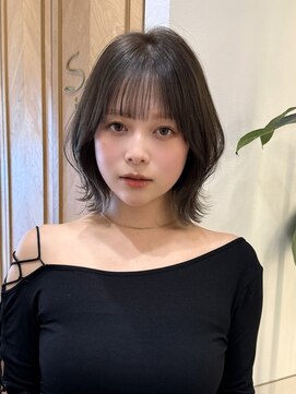 シー バイ ロンド 新宿(Sea by Lond) 【大重】韓国風くびれボブ/レイヤー/前髪新宿/髪質改善/縮毛矯正