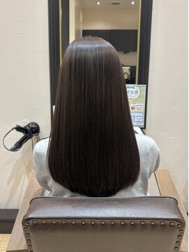 ヘアサロン トラヴィス(hair salon Travis) 【美髪】透明感ストレートロング