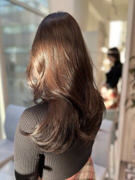 ザック ヴィ(ZACC  vie) レイヤーカット/ロング/マロンベージュ