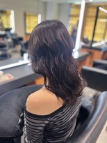 エミュ 伏見 国際センター(emu)&nbsp;ラベンダーブラウン/艶カラー/ウェーブヘア