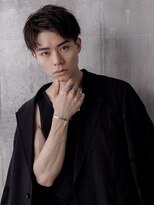 ポケット ヘア いわき泉テラス店(POCKET)&nbsp;MEN’S HAIR/サーフカール/刈り上げセンターパート/いわき泉115