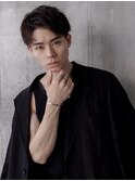 MEN’S HAIR/サーフカール/刈り上げセンターパート/いわき泉115