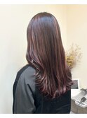 チェリーバイオレットのハイライトカラー