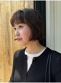 ばっかりカット、ミニボブ