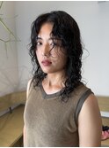 オトナ抜け感ウエーブヘア