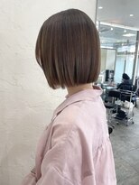 シーナ バイ マグ(siina. by Mag)&nbsp;切りっぱなしボブベージュカラー/ブリーチなしカラー小顔◎